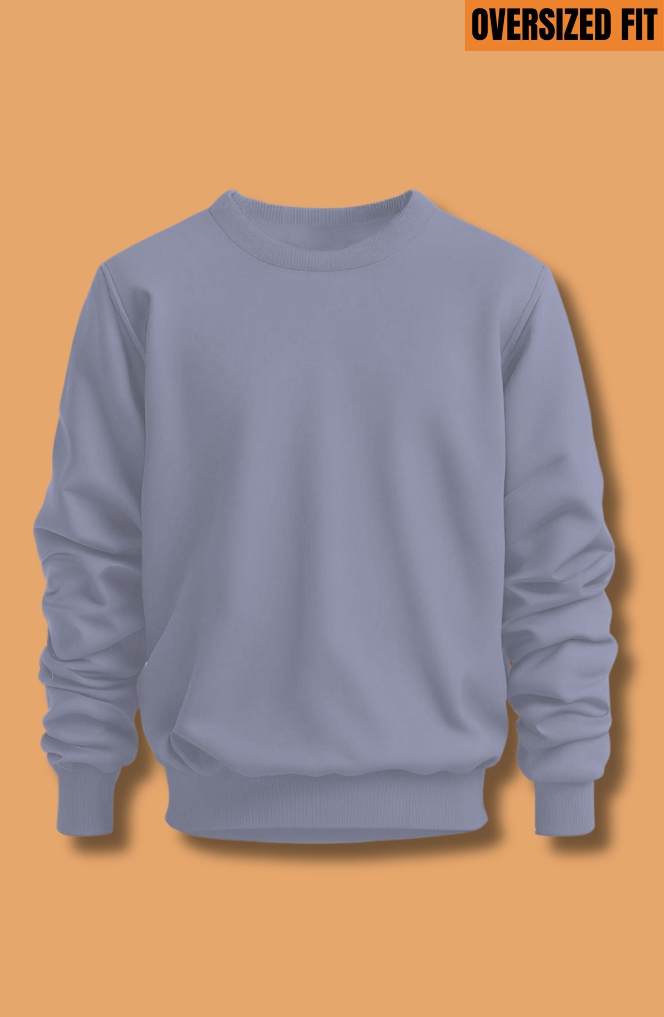 Lavender Oversized Sweatshirt