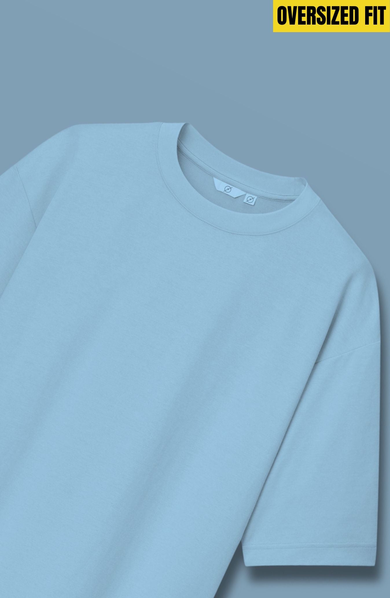 Powder Blue Oversized T-Shirt