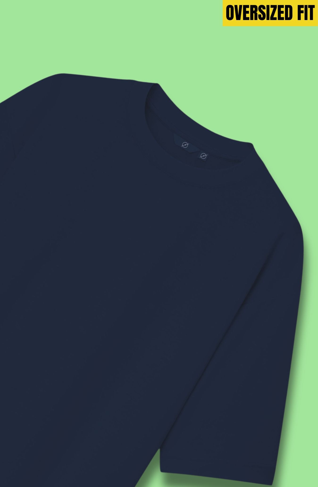 Navy Blue Oversized T-Shirt
