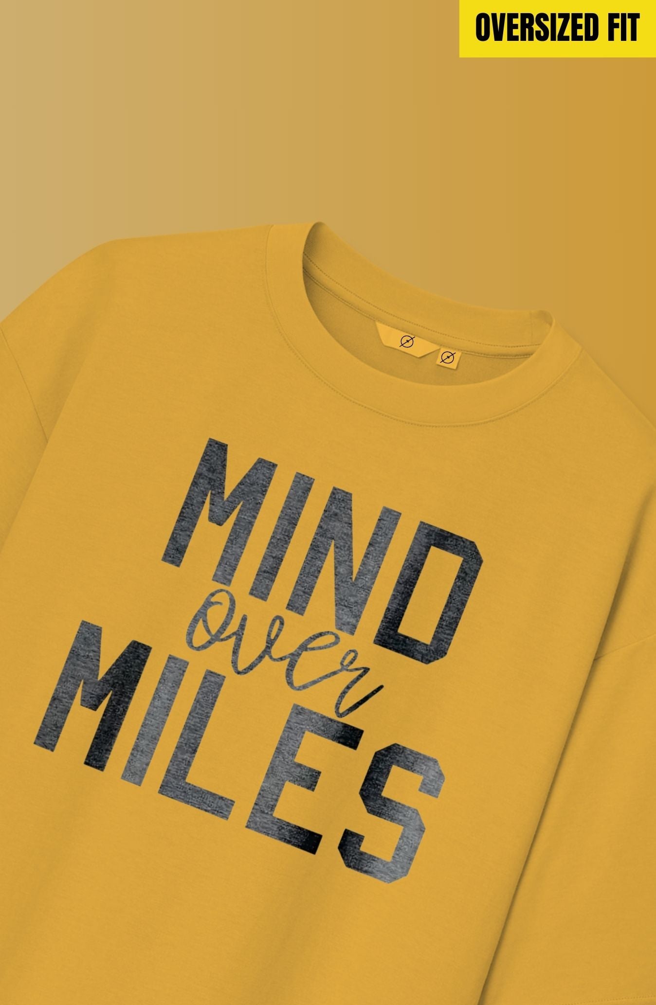Mind Over Miles Oversized T-Shirt