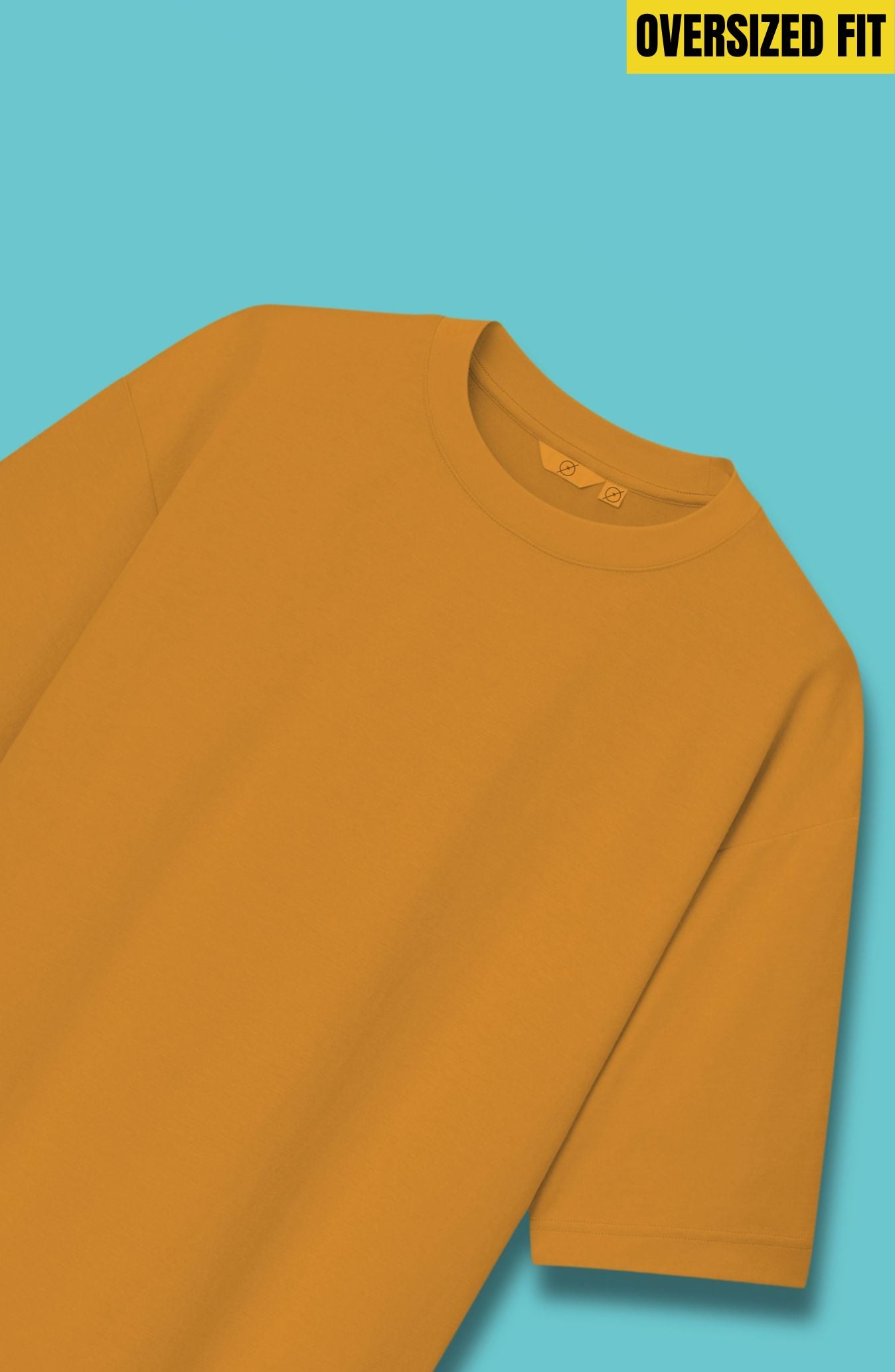 Golden Yellow Oversized T-Shirt