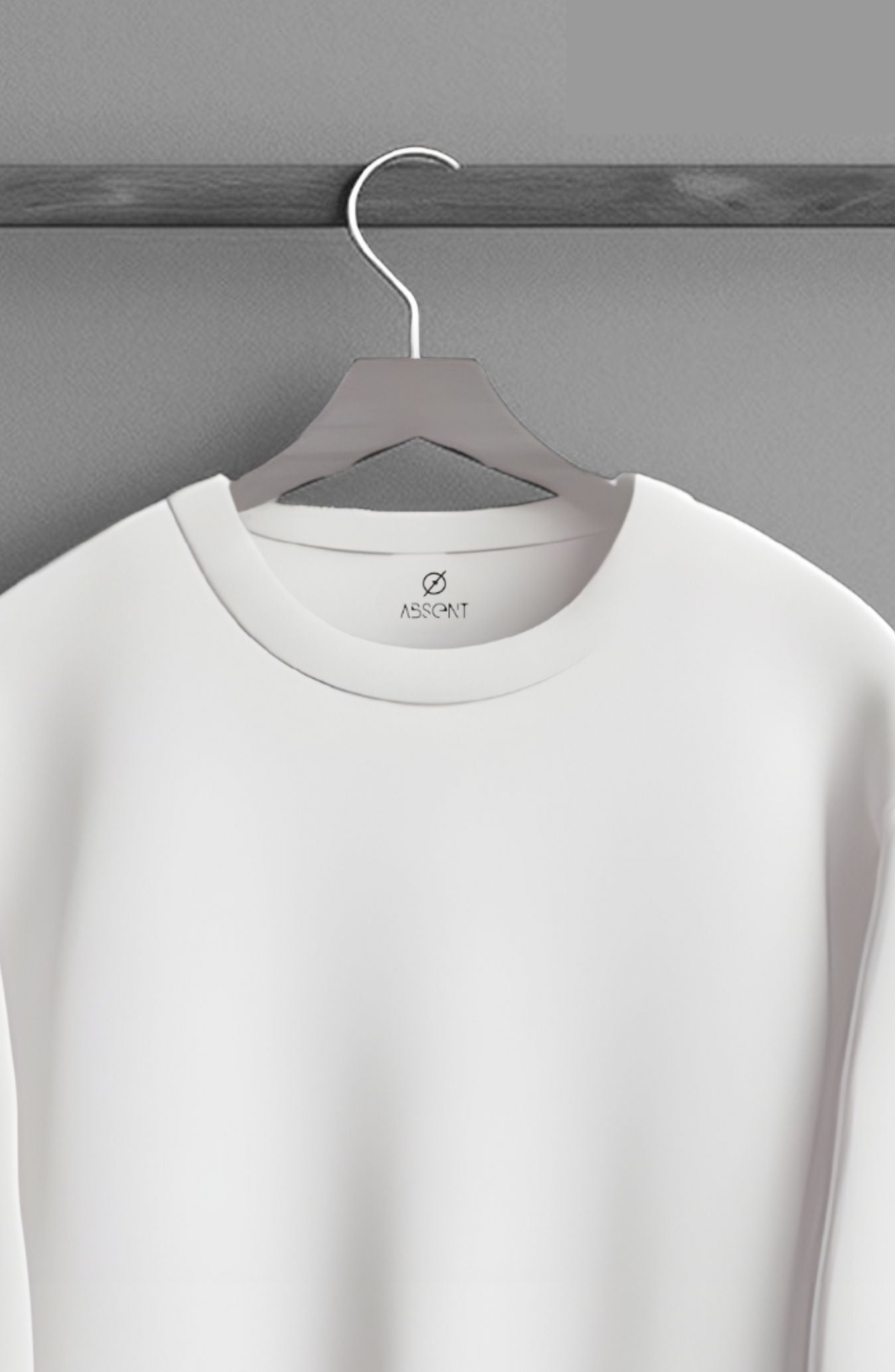White Classic Sweatshirt