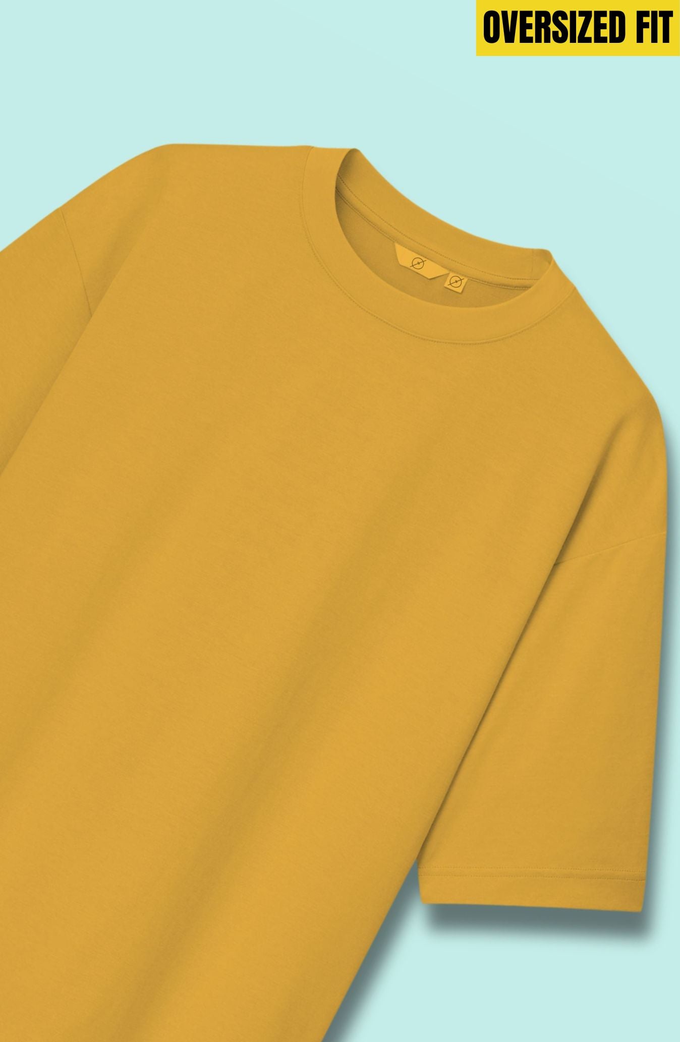 Mustard Yellow Oversized T-Shirt