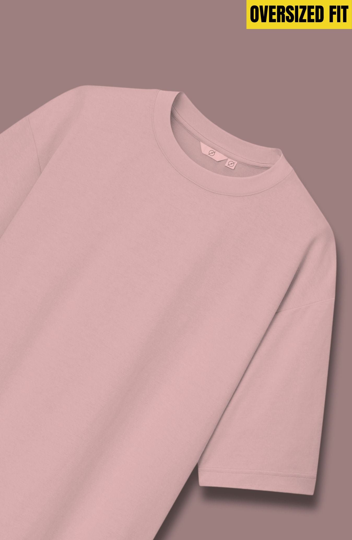 Light Baby Pink Oversized T-Shirt