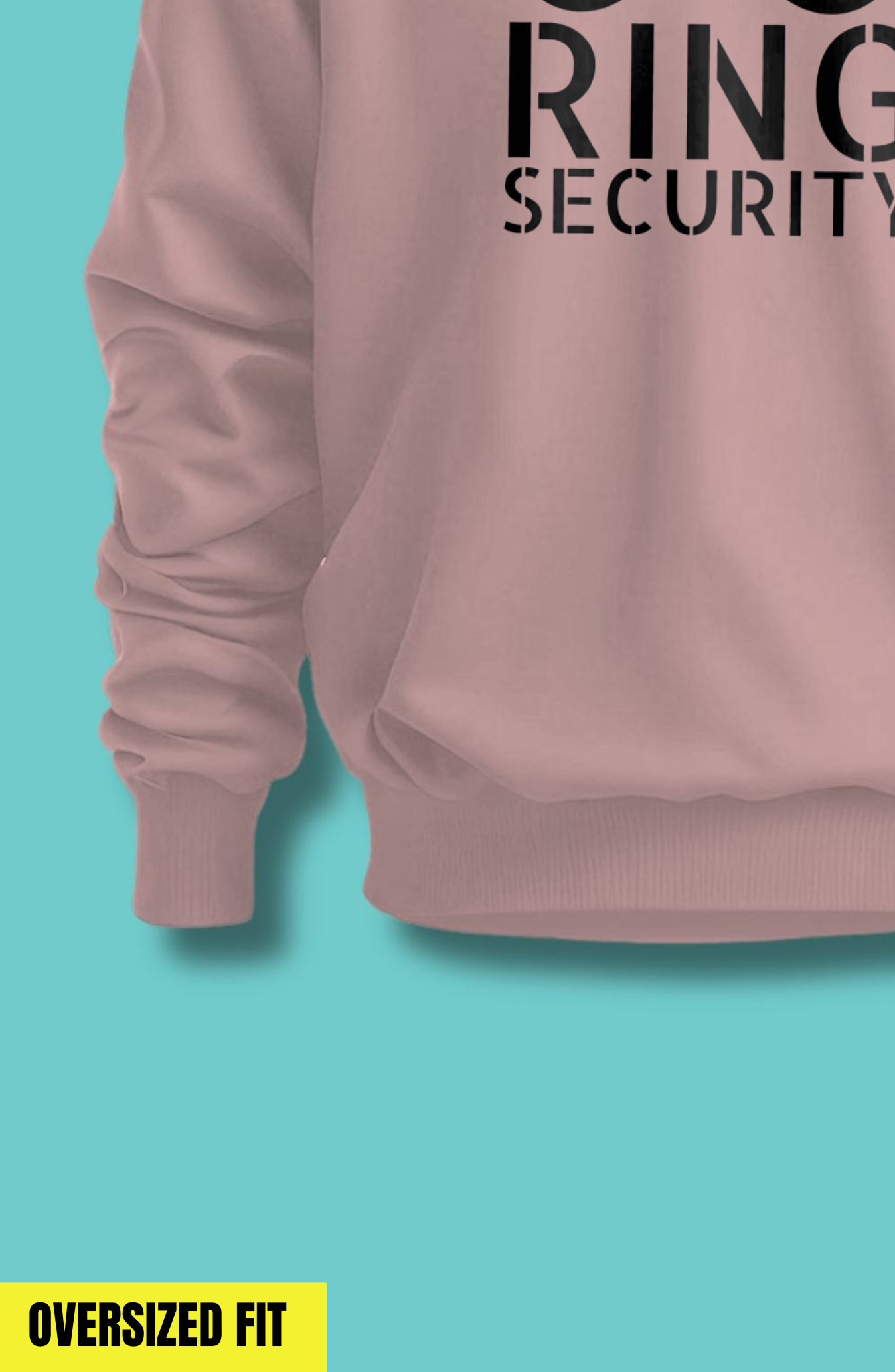 Ring Security Oversized Sweatshirt