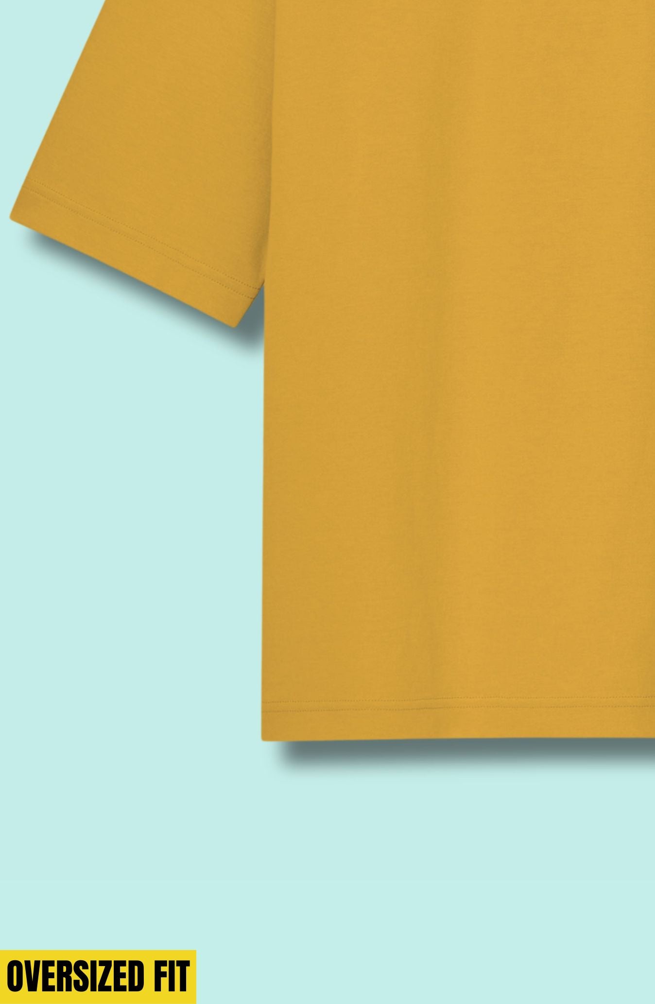 Mustard Yellow Oversized T-Shirt