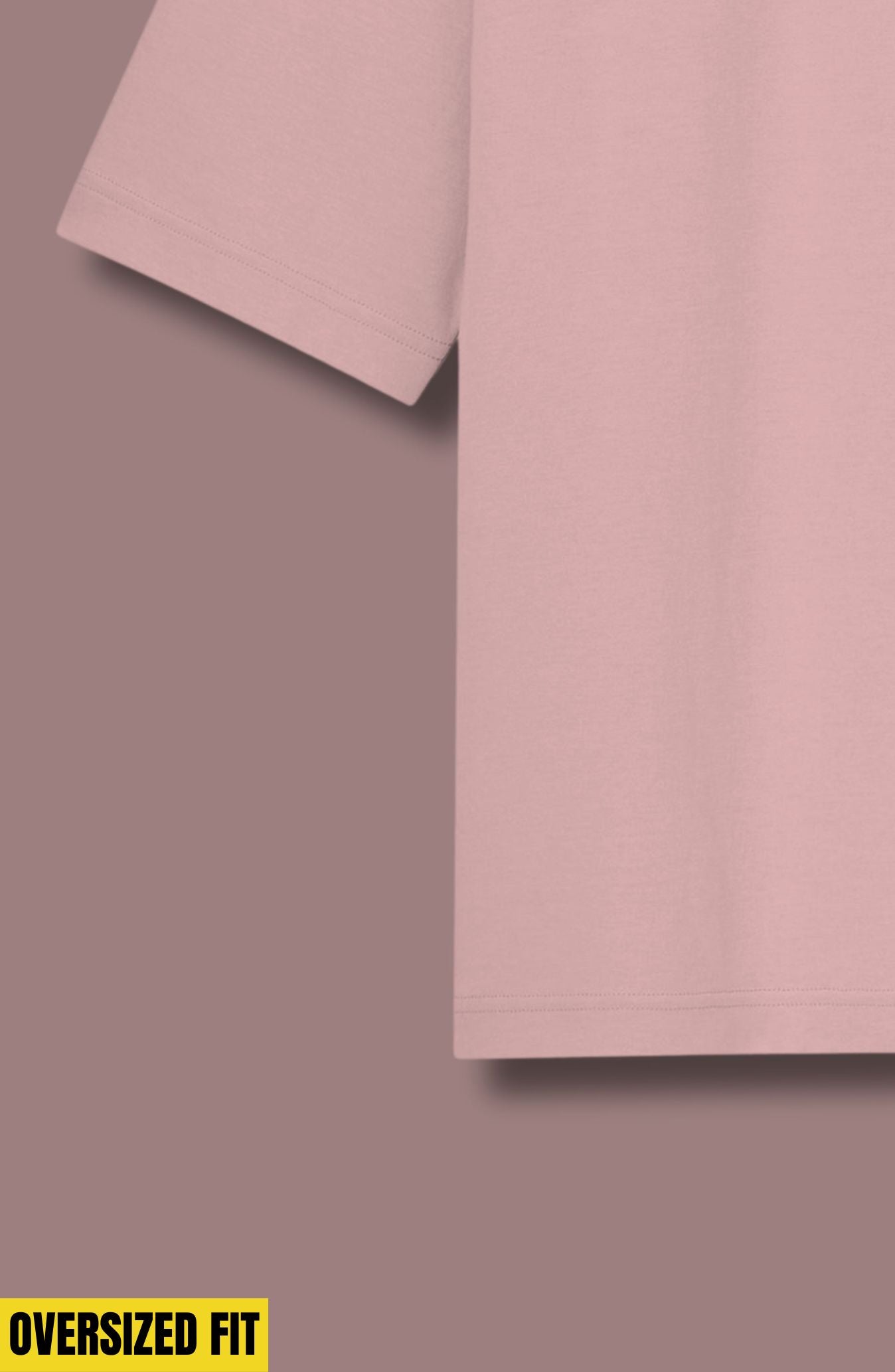 Light Baby Pink Oversized T-Shirt