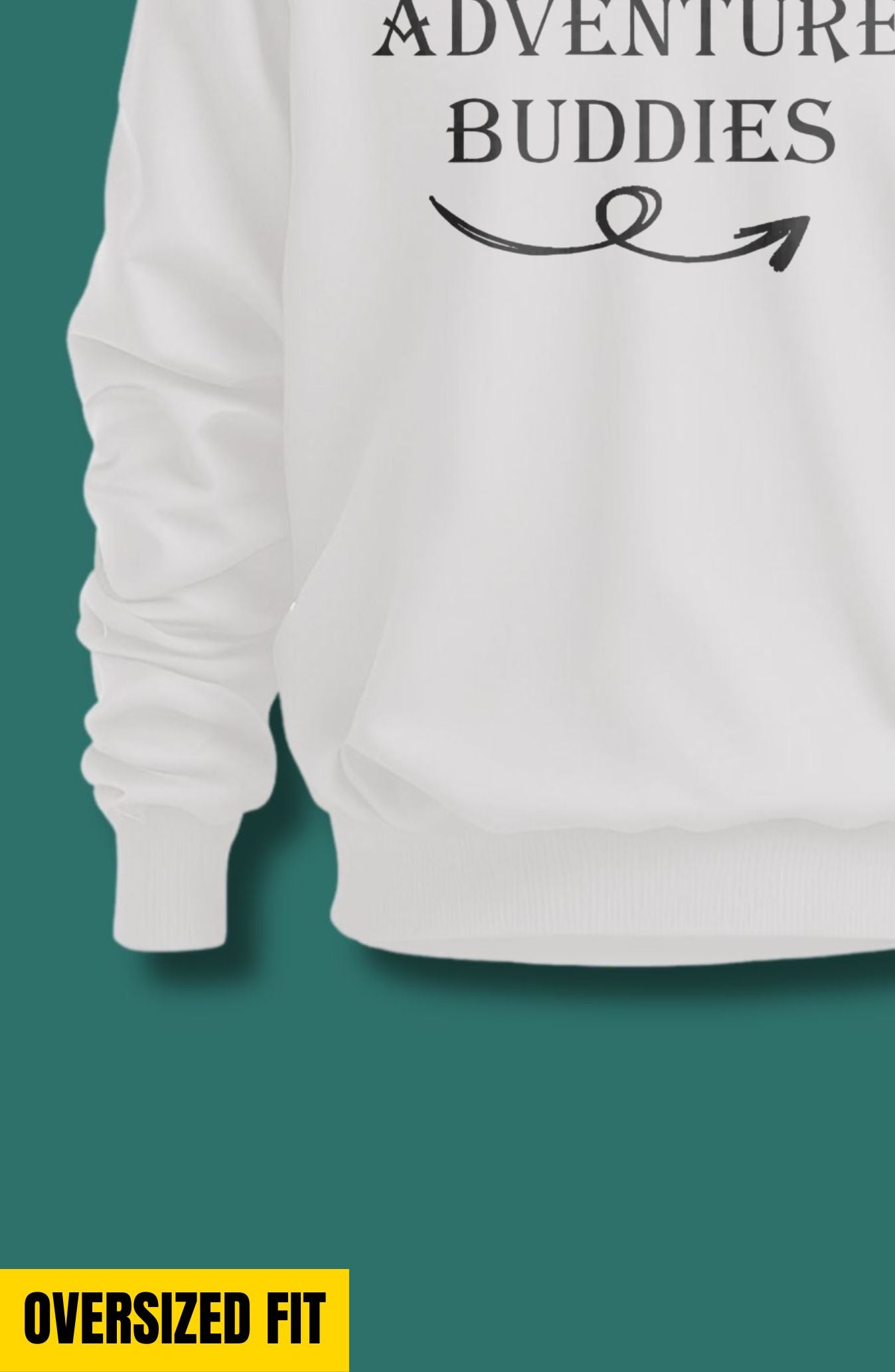 Adventure Buddies Oversized Sweatshirt