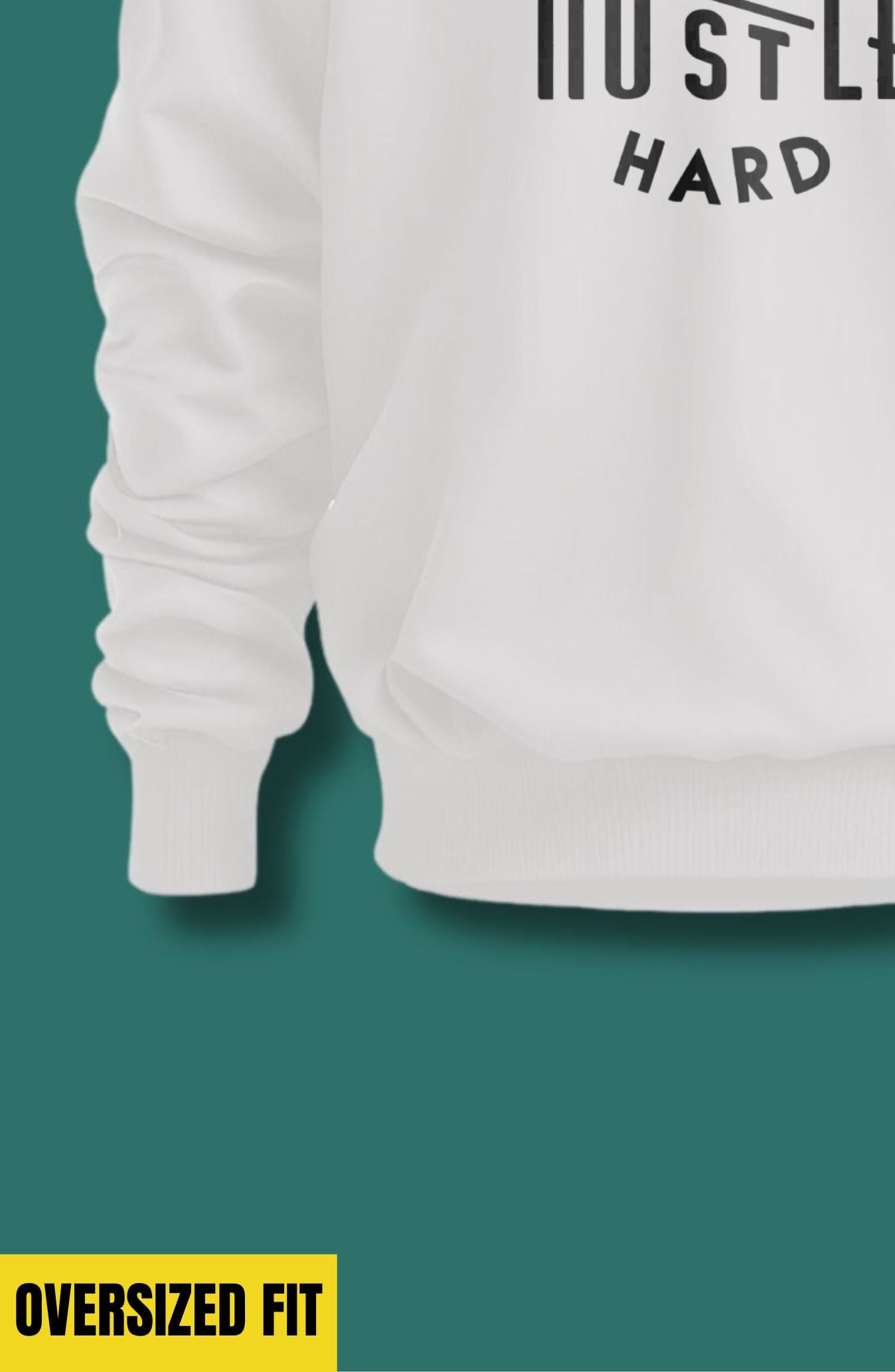 Stay Humble Stay Hustle Oversized Sweatshirt