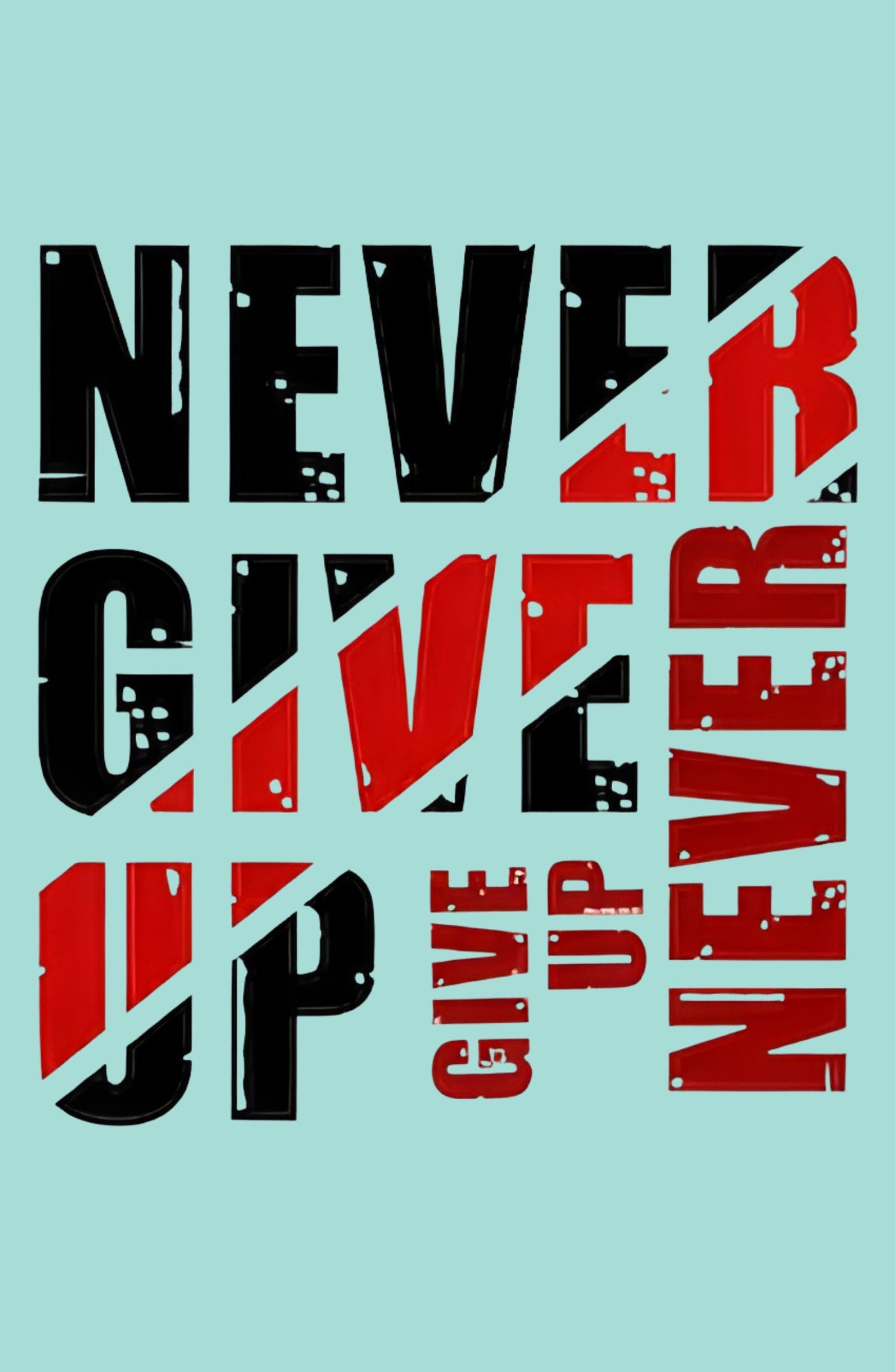 Never Give Up Classic Sweatshirt