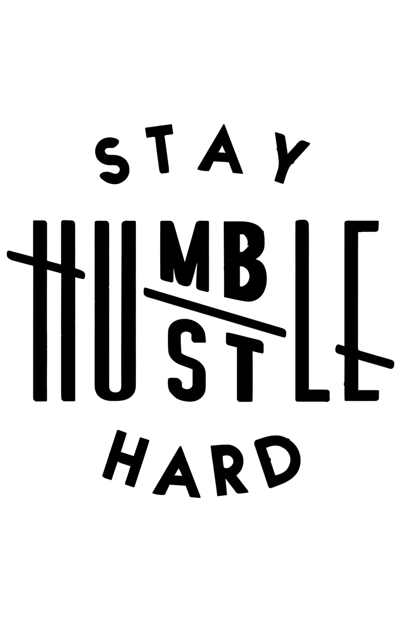 Stay Humble Stay Hustle Oversized Hoodie