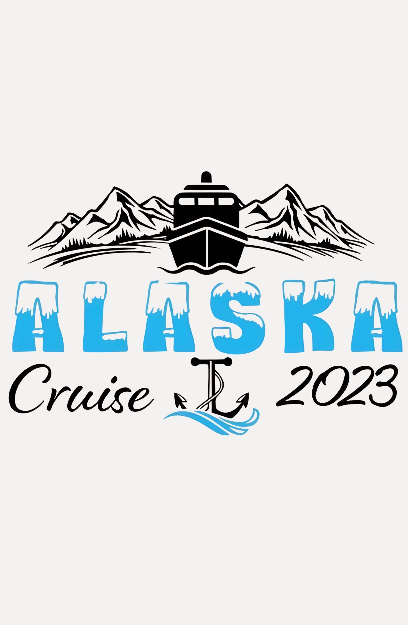 Alaska Cruise Oversized Sweatshirt