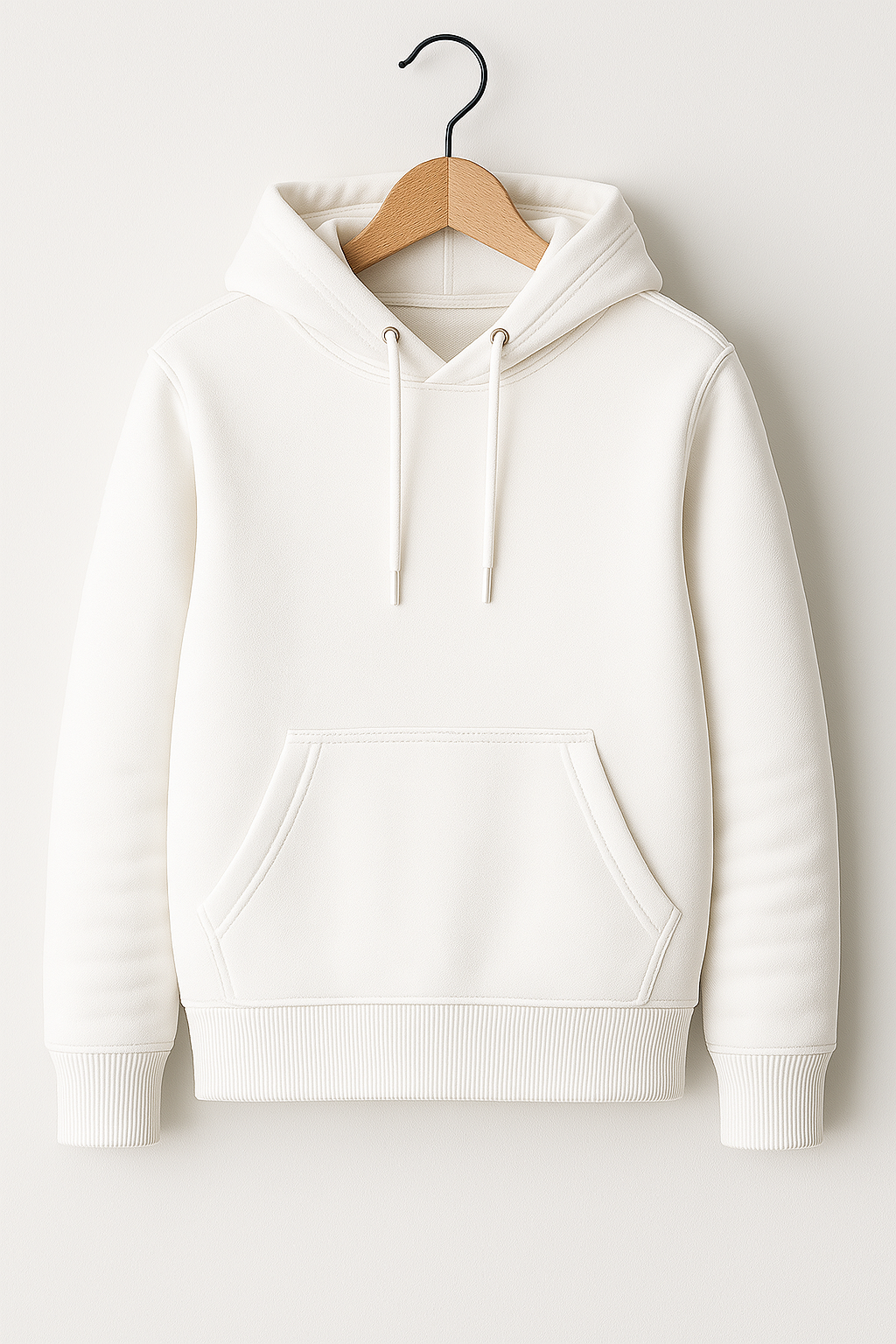 White Classic Hoodie