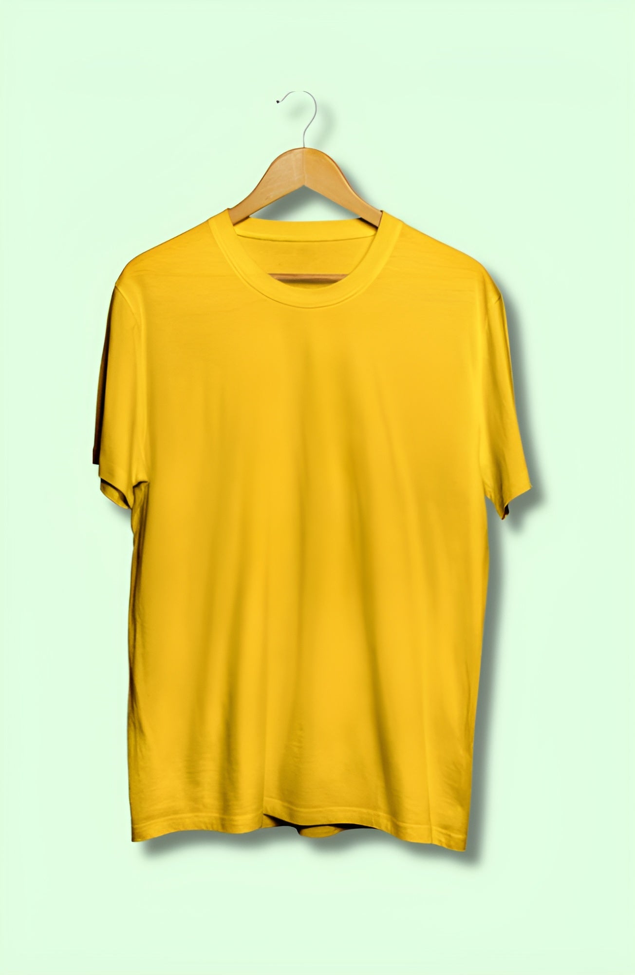 Yellow Half Sleeve T-Shirt