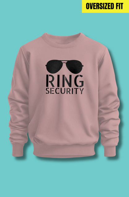 Ring Security Oversized Sweatshirt