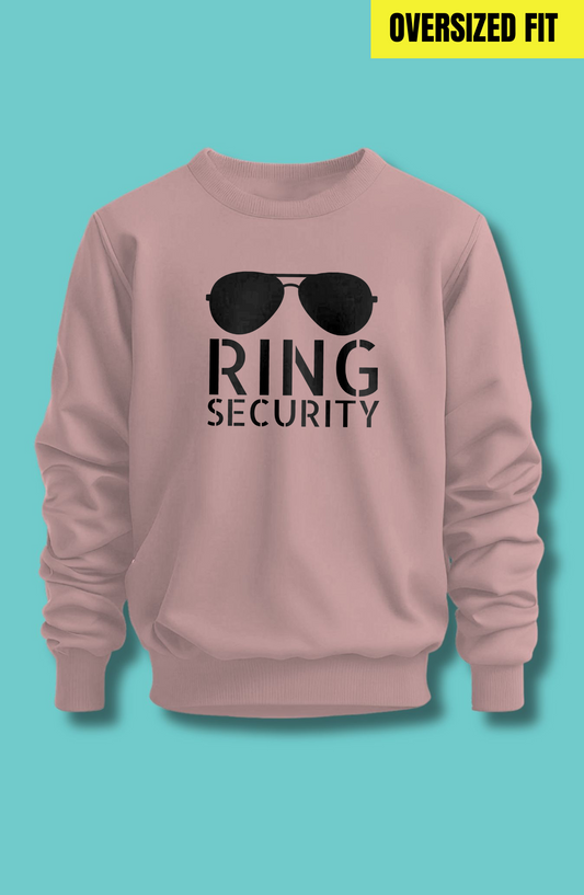 Ring Security Oversized Sweatshirt
