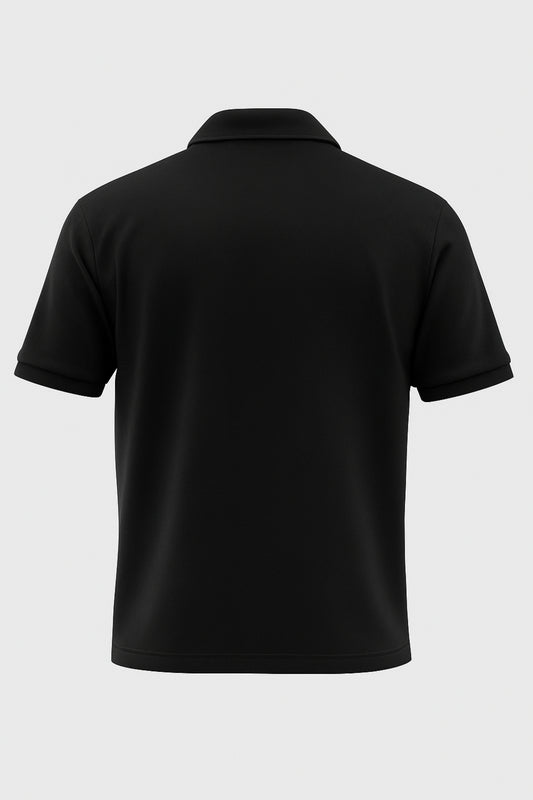 Black Classic Polo T-Shirt