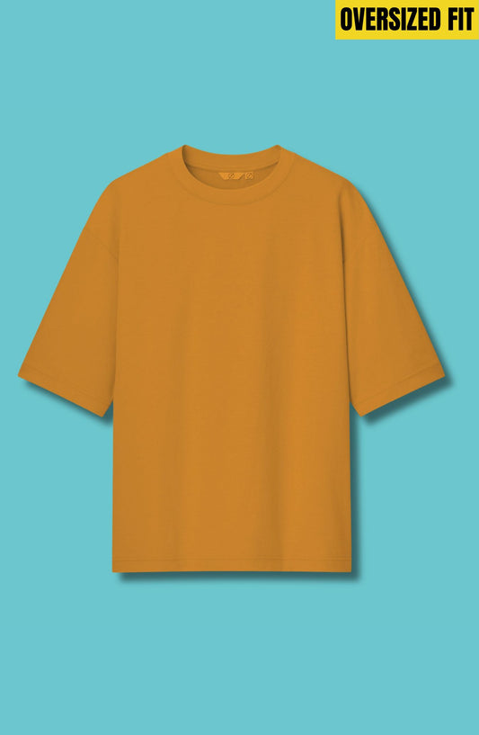 Golden Yellow Oversized T-Shirt