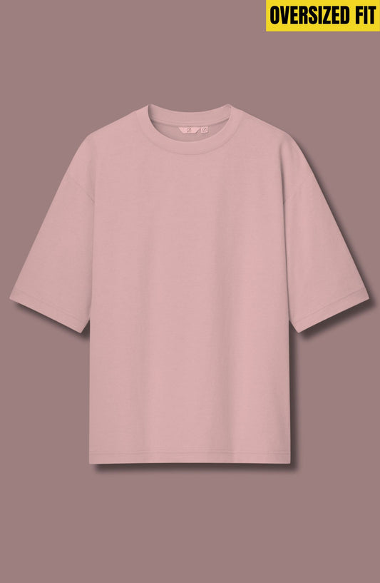 Light Baby Pink Oversized T-Shirt