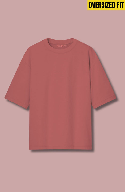 Coral Oversized T-Shirt