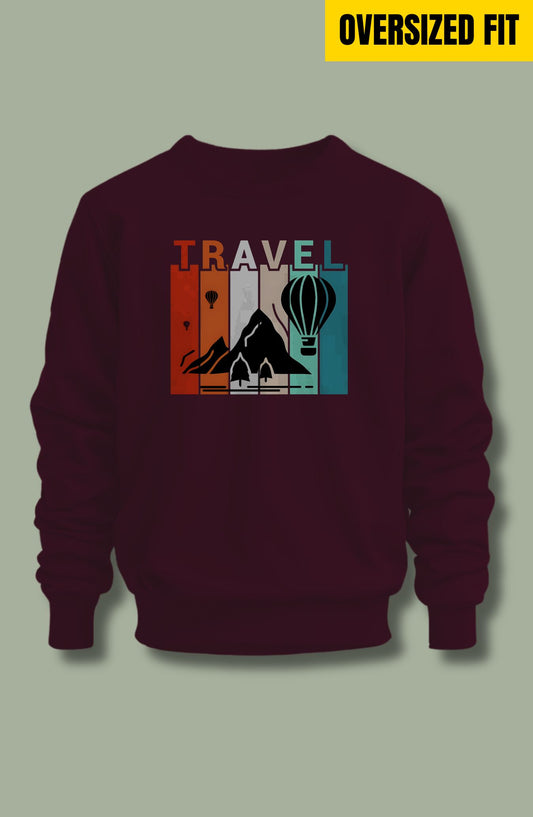 Travel Oversized Sweatshirt