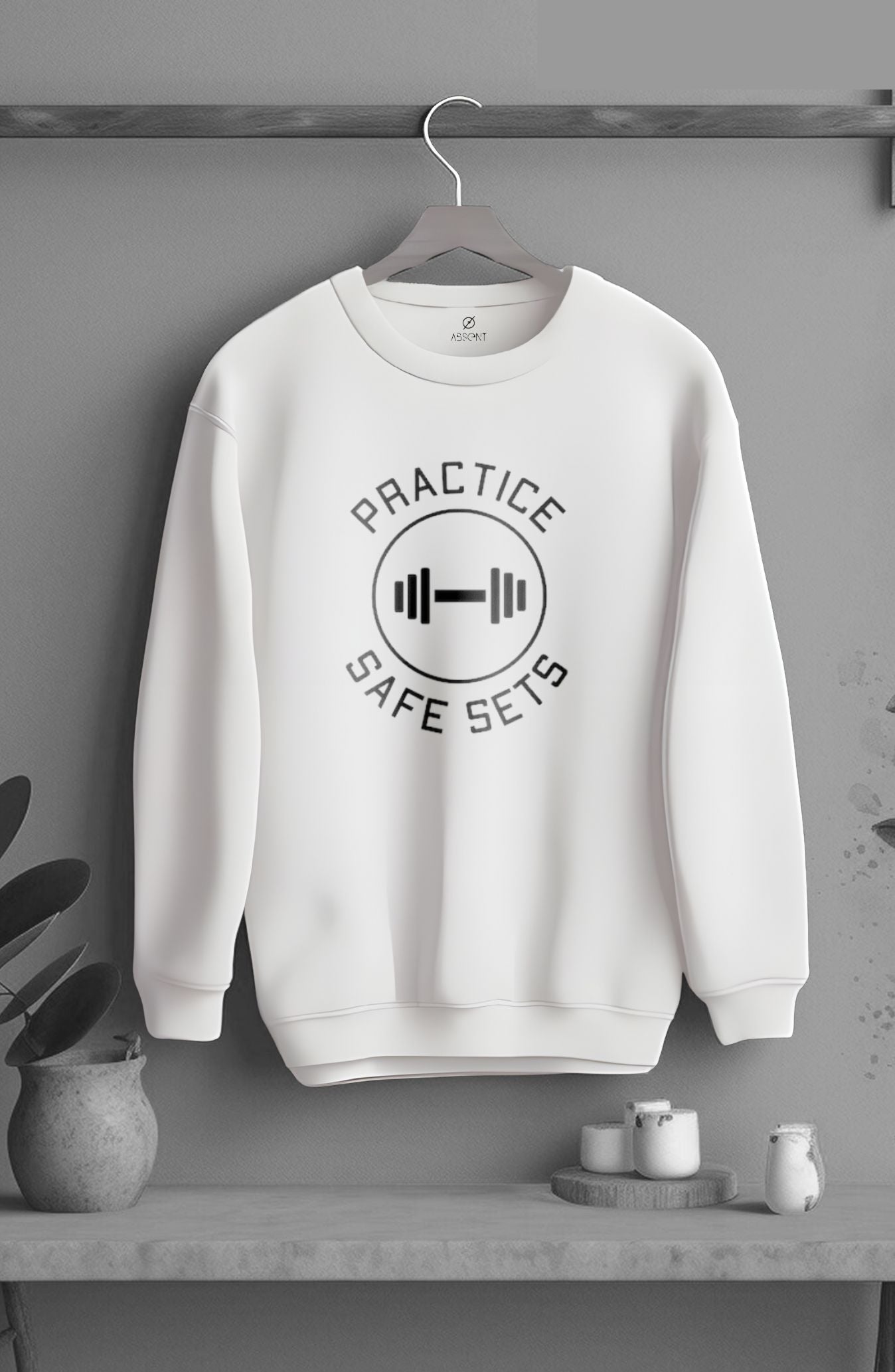 Practice Safe Sets Classic Sweatshirt