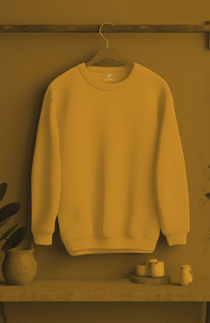 Mustard Yellow Classic Sweatshirt