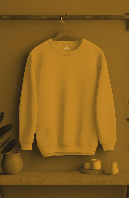 Mustard Yellow Classic Sweatshirt