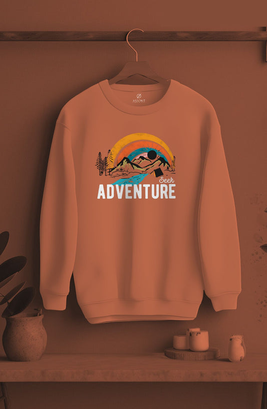 Seek Adventure Classic Sweatshirt