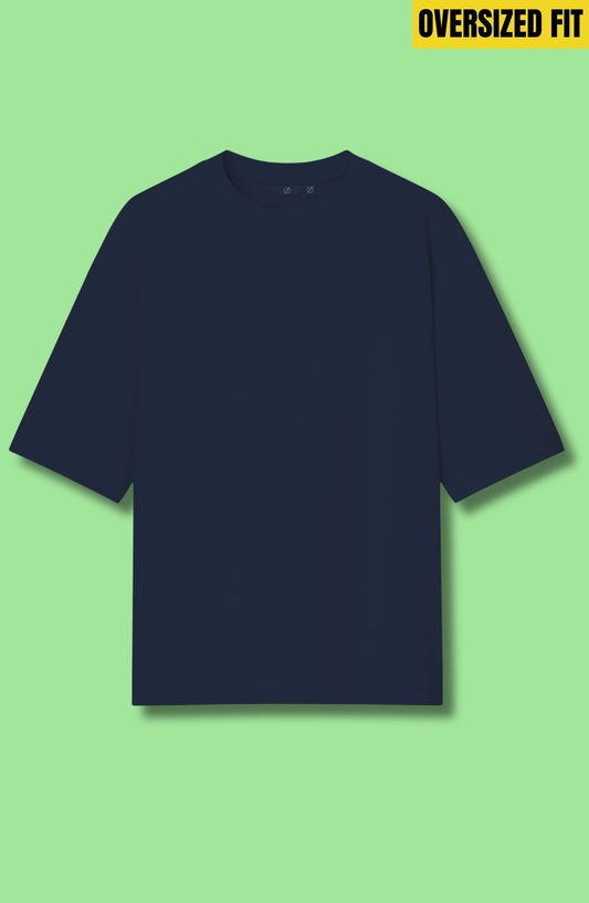 Navy Blue Oversized T-Shirt