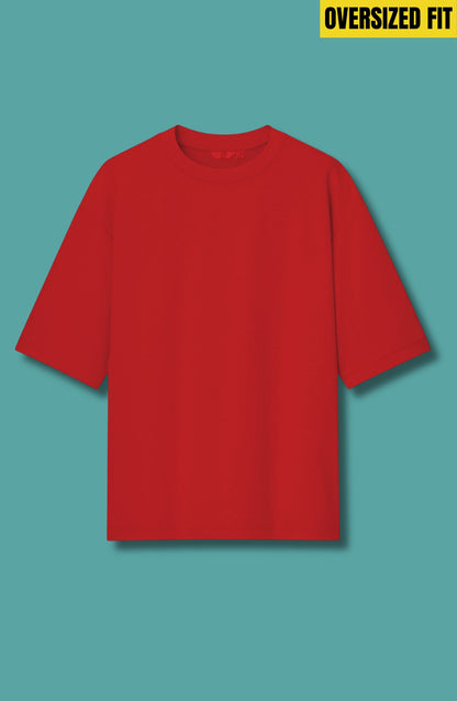 Red Oversized T-Shirt
