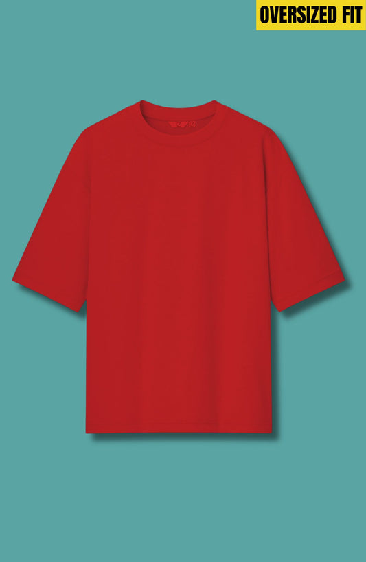 Red Oversized T-Shirt