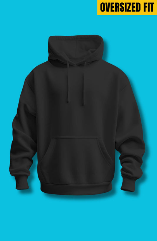 Black Oversized Hoodie