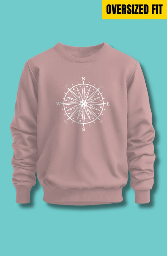 Compass Oversized Sweatshirt