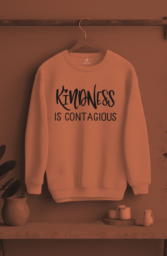 Kindness Is Contagious Classic Sweatshirt