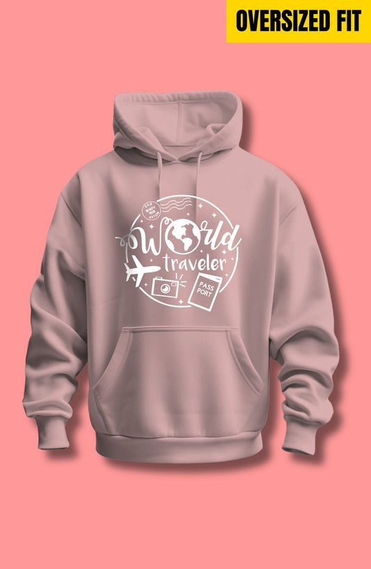 World Traveler Oversized Hoodie