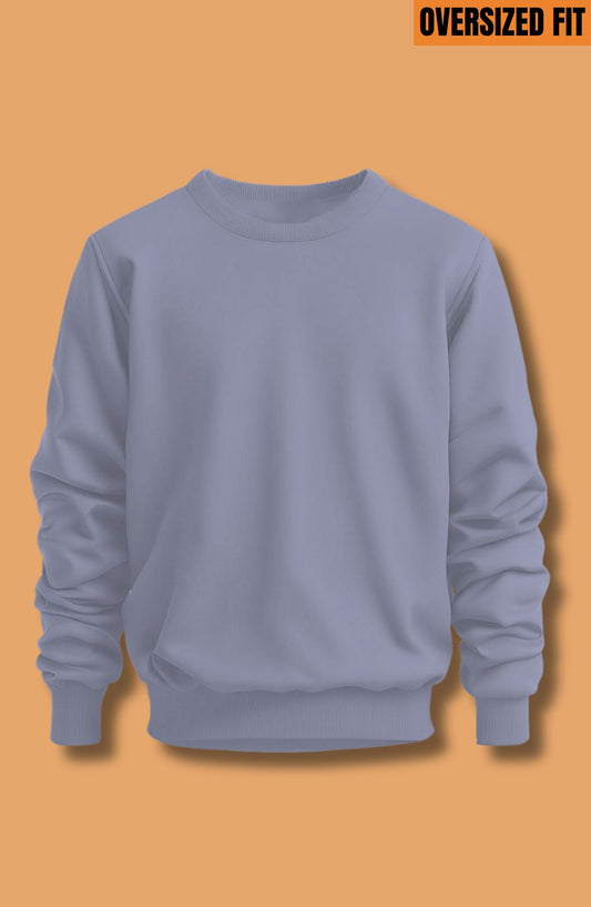 Lavender Oversized Sweatshirt