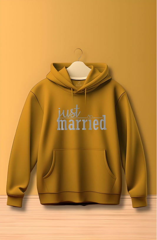 Just Married Classic Hoodie