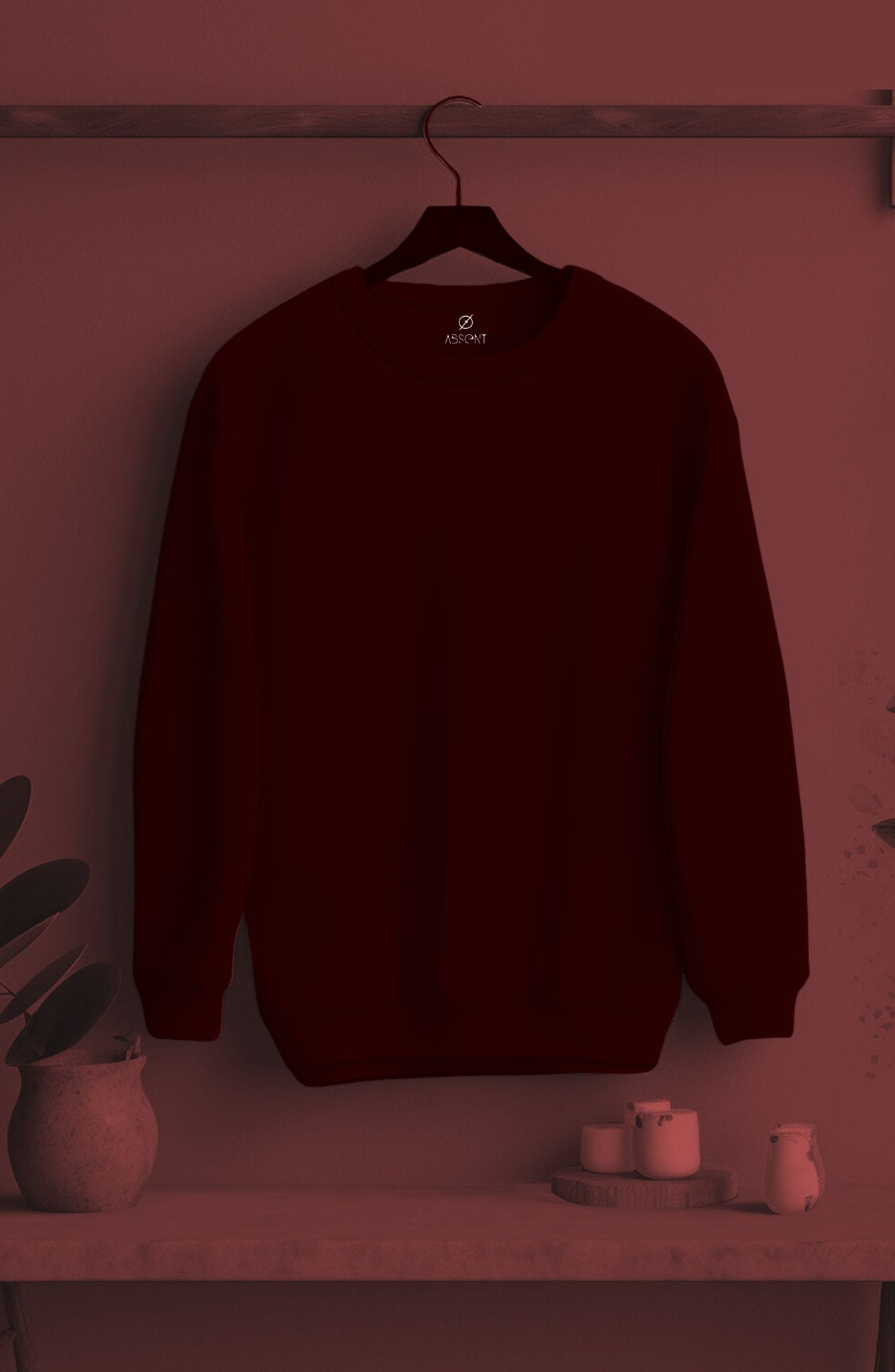 Maroon Classic Sweatshirt