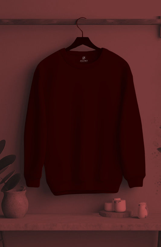 Maroon Classic Sweatshirt