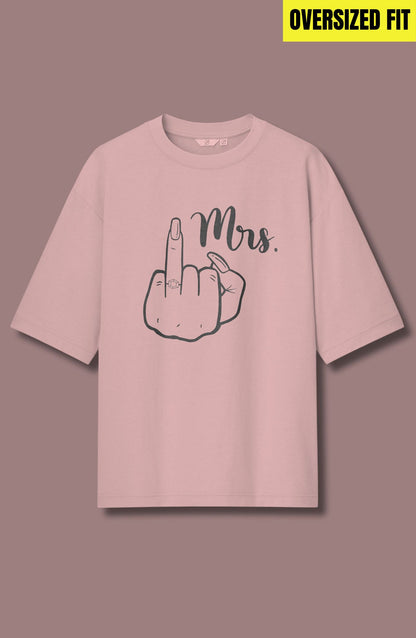 Mrs. Oversized T-Shirt