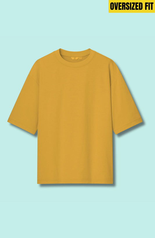 Mustard Yellow Oversized T-Shirt
