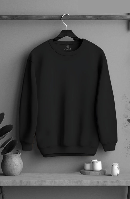 Black Classic Sweatshirt