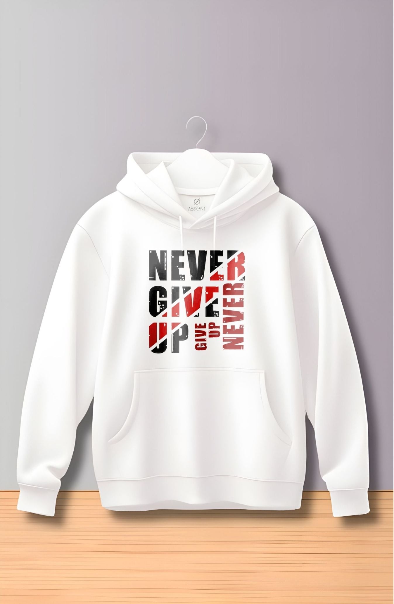 Never Give Up Classic Hoodie
