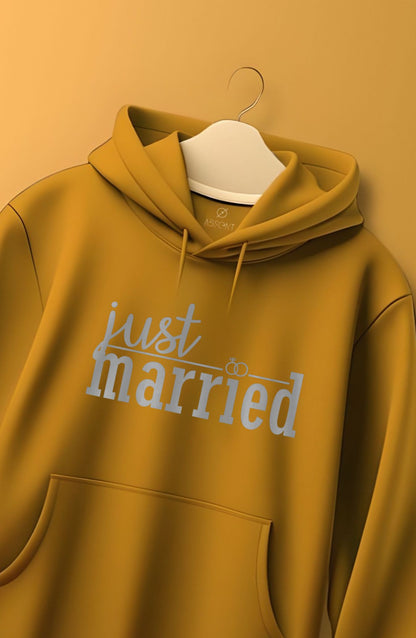 Just Married Classic Hoodie