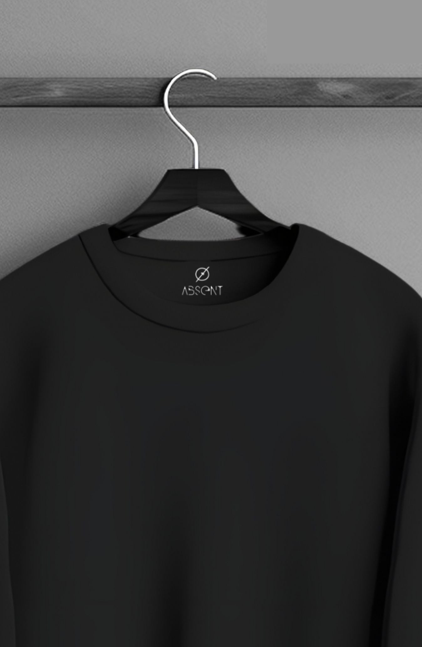 Black Classic Sweatshirt
