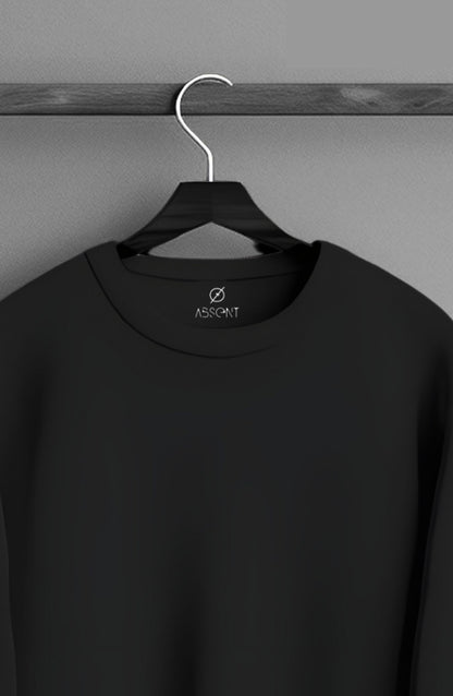 Black Classic Sweatshirt