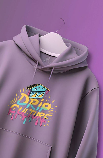 Drip Culture Lavender Printed Classic Hoodie