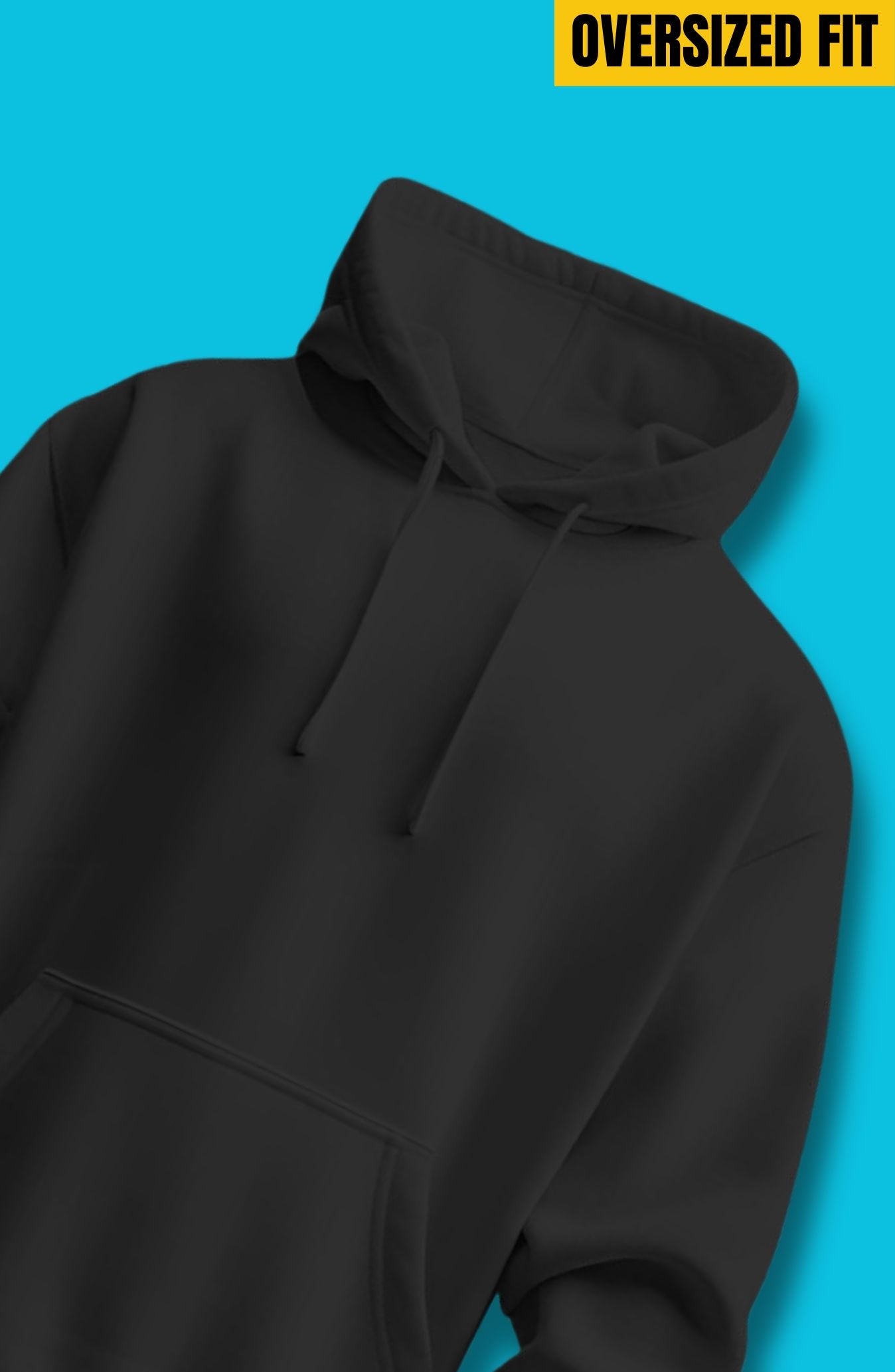 Black Oversized Hoodie