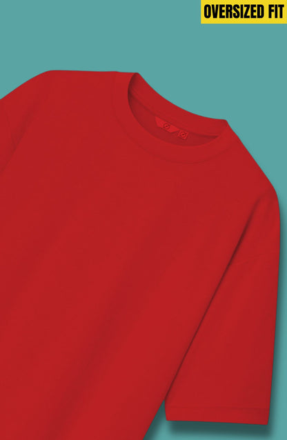 Red Oversized T-Shirt